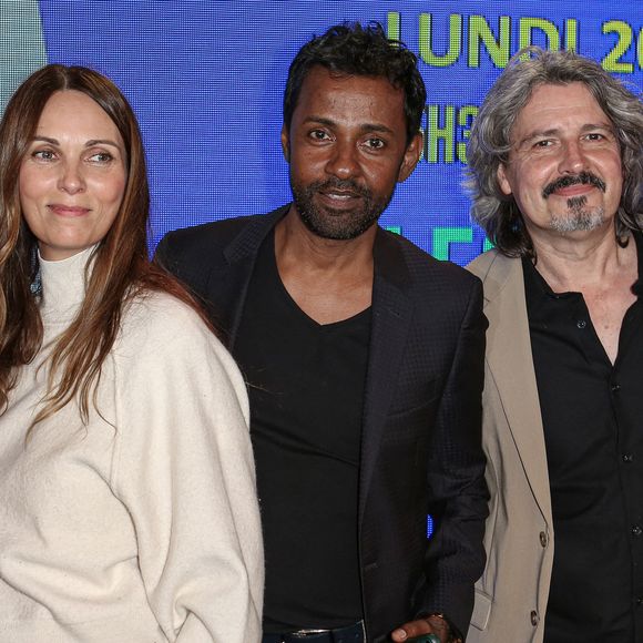 Laly Meignan , Cathy Andrieu , Lakshan Abeynayake, Philippe Vasseur et Elsa Esnoult lors d'une rencontre avec les membres de la série Les mystères de l'amour au festival Series Mania à Lille le 20 mars 2023.

© Stéphane Vansteenkiste / Bestimage