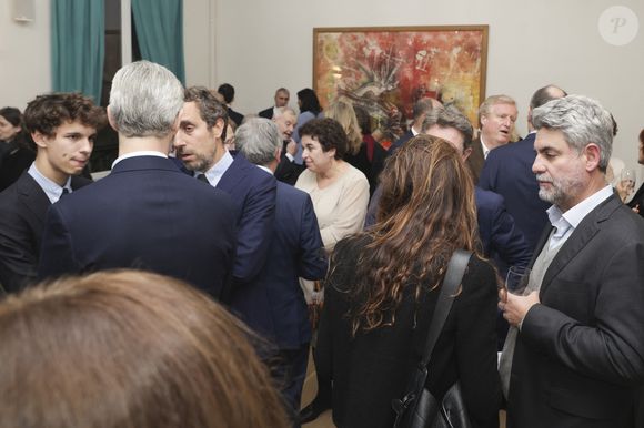 Exclusif - Illustration - Dîner de la Revue des Deux Mondes à Paris à la Maison de l'Amérique Latine à Paris le 18 décembre 2024.  © Jack Tribeca / Bestimage