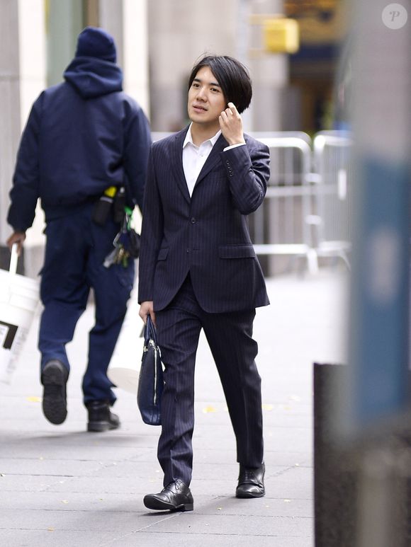Exclusif - Kei Komuro, le mari de l'ancienne princesse du Japon Mako, entame une nouvelle vie à New York. Déchue de son titre impérial pour avoir épousé un roturier, Mako a suivi son époux à New York où il occupe un poste dans un cabinet juridique à partir du 15 novembre 2021. The ImageDirect / Bestimage