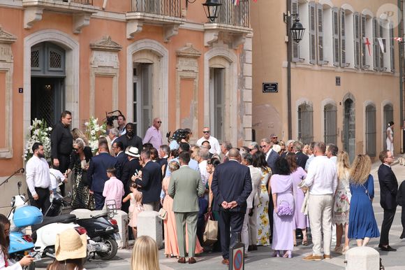 Mariage civil de Ralf Schumacher avec Etienne Bousquet-Cassagne à Saint-Tropez le 30 mai 2026. © Franz Chavaroche/Bestimage