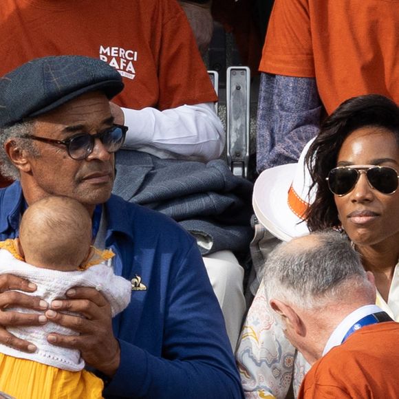 Keelani aura 1 an le 21 octobre

Yannick Noah avec son fils Hommage à Rafael Nadal lors des Internationaux de France 2025 à Roland Garros le 25 mai 2025 à Paris, France. Photo by Nasser Berzane/ABACAPRESS.COM