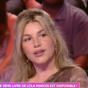 La comédienne de 43 ans a donné des nouvelles de son mari Jean-Marie Bigard qui a été victime d'une mauvaise chute, début avril.

Lola Marois sur le plateau de Tout beau tout neuf de Cyril Hanouna.

Photo Screenshot