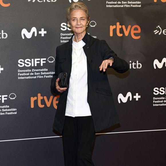 Charlotte Rampling - Première du film "Last Breath" lors du 72ème Festival International du Film de Saint-Sébastien (San Sebastian). Le 25 septembre 2024