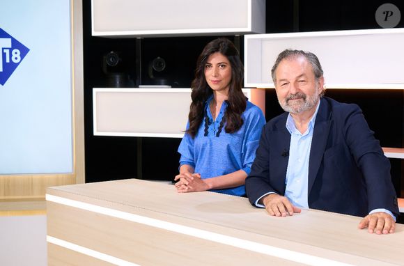 Arrivée de T18 sur la TNT, Laurent Ruquier @Xavier Imbert
Denis Olivennes et Ava Djamshidi
