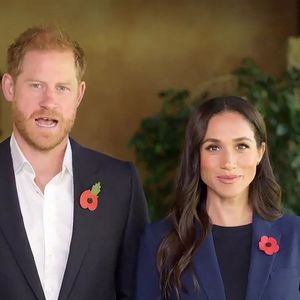 Le prince Harry, duc de Sussex et Meghan Markle, duchesse de Sussex dans une vidédo pour la Global Ministerial Conference on Violence Against Children in Colombia en 2024
©Backgrid UK/ Bestimage