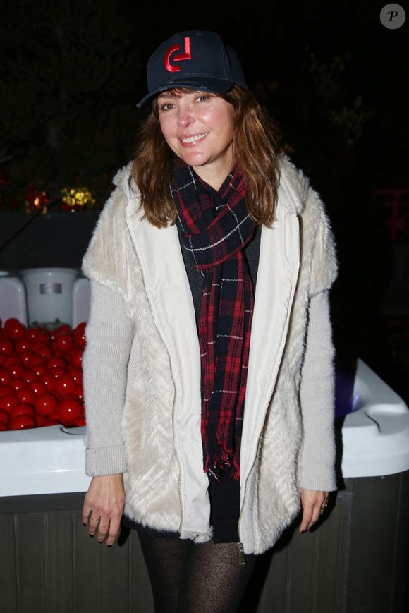 Sandrine Quetier participe à la soirée "Au Ciel Du Félicien" à l'hôtel Félicien, à Paris, France, le 11 janvier 2022. Photo par Jerome Domine/ABACAPRESS.COM