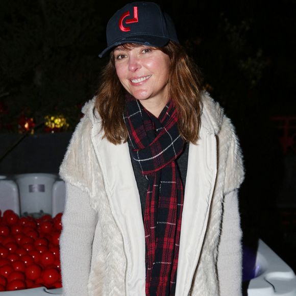 Sandrine Quetier participe à la soirée "Au Ciel Du Félicien" à l'hôtel Félicien, à Paris, France, le 11 janvier 2022. Photo par Jerome Domine/ABACAPRESS.COM