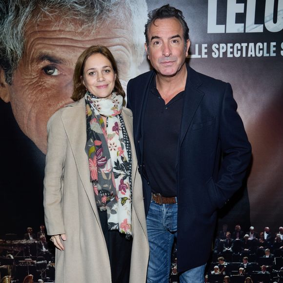 Exclusif - Jean Dujardin et Nathalie Péchalat - Photocall - Spectacle symphonique Claude Lelouch "D'un film à l'autre" au Palais des Congrès de Paris le 14 novembre 2022.

© Moreau / Rindoff / Bestimage