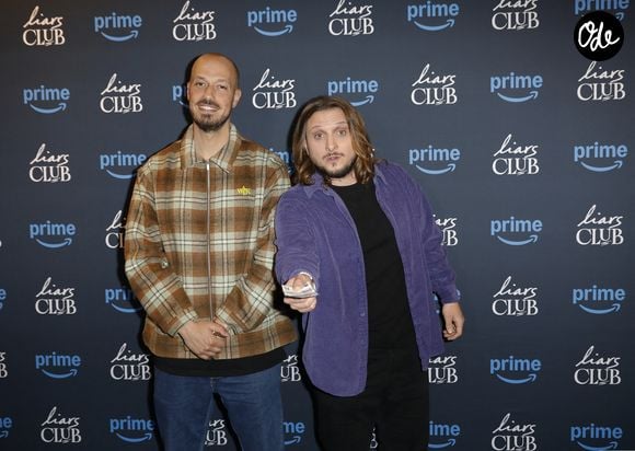 Carlito et McFly - Avant-premiere du film "Liars Club" au Cinema l’Arlequin à Paris le 5 mars 2025. © Marc Ausset-Lacroix/Bestimage