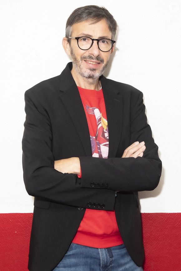 Exclusif - Florian Gazan - Goldorak Xperienz, rétrospective Goldorak de 1975 à 2021 organisée par J.Cerrone au Grand Rex en présence des interprètes des différents générique de la série à Paris le 28 Octobre 2021. © Jack Tribeca / Bestimage