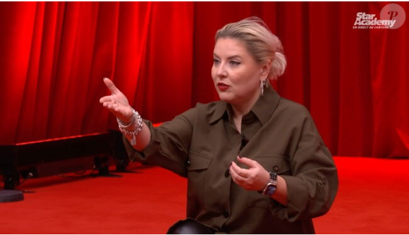 Marlène Schaff perd patience face à Charles, dans la "Star Academy 2024", le 27 novembre