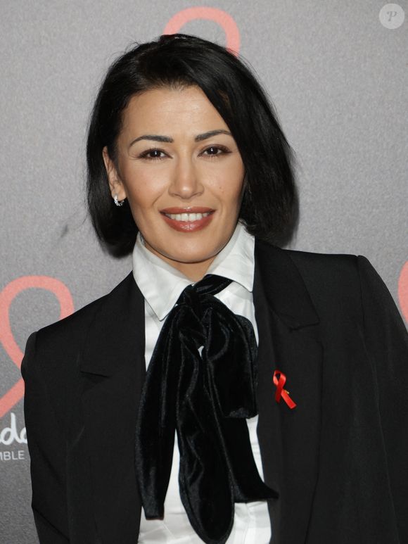 Karima Charni - Photocall de la soirée de lancement du Sidaction 2025 au Lido à Paris le 3 mars 2025. © Coadic Guirec/Bestimage