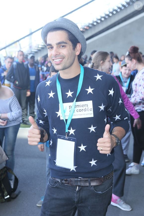 Christophe Licata - Journée Evasion au Stade de France à Saint Denis pour soutenir la candidature olympique et paralympique 2024, le 10 mai 2017. © CVS/Bestimage