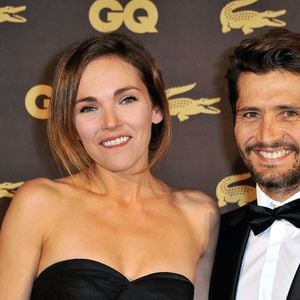 Bixente Lizarazu et son amie Claire Keim - Soiree GQ ' l'Homme de l'Annee 2012' au Musee d' Orsay a Paris le 16 Janvier 2013. Agence / Bestimage