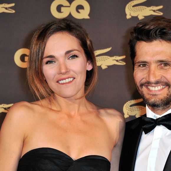 Bixente Lizarazu et son amie Claire Keim - Soiree GQ ' l'Homme de l'Annee 2012' au Musee d' Orsay a Paris le 16 Janvier 2013. Agence / Bestimage
