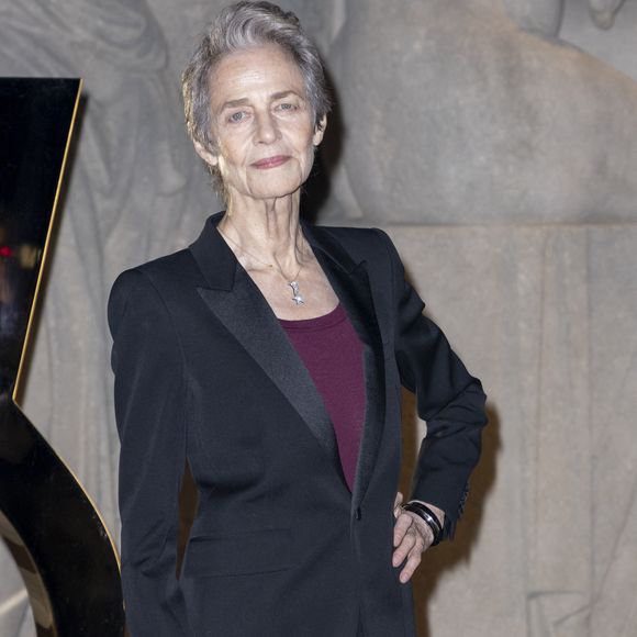 Charlotte Rampling - Photocall du Défilé de mode Saint Laurent Collection Printemps-Été 2026 dans le cadre de la Fashion Week de Paris, France, le 29 septembre 2025. © Olivier Borde / Bestimage