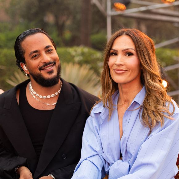 Exclusif - Slimane et Vitaa - Backstage de l'enregistrement de l'émission "La fête de la chanson à l'orientale" à Marrakech diffusée le 14 juin sur France 3. Le 6 juin 2023
© Tiziano Da Silva-Philippe Doignon / Bestimage