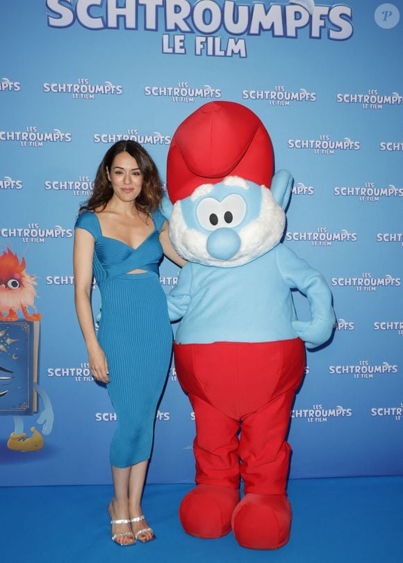 - Sofia Essaïdi - Avant-première parisienne du film "Les Schtroumpfs" au cinéma le Grand Rex à Paris le 6 juillet 2025. 
© Coadic Guirec / Bestimage
