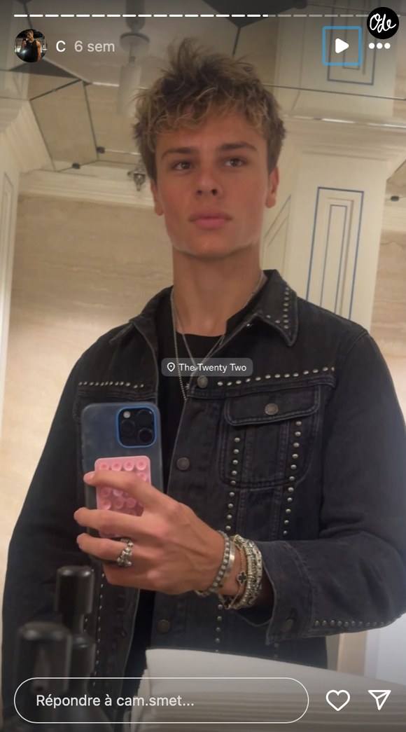 Capture Instagram Cameron Smet.
 © Instagram / Cameron Smet