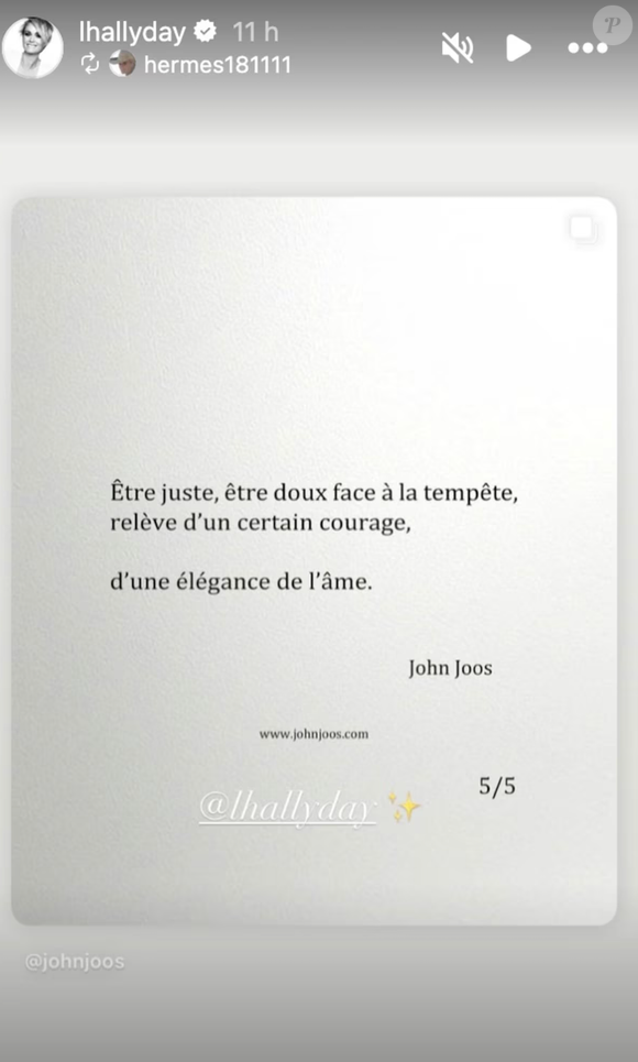 Laeticia Hallyday @Instagram