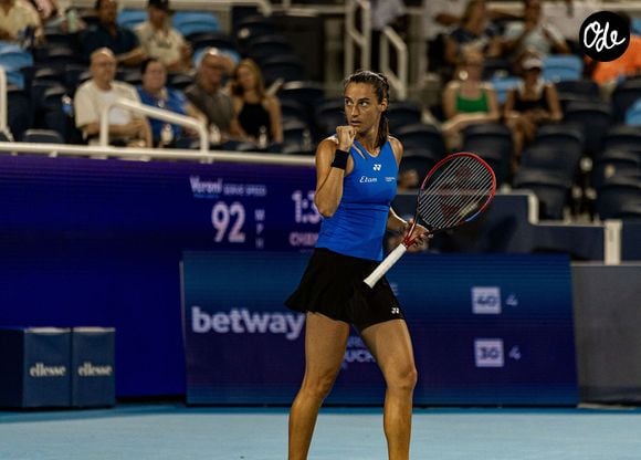 En mars dernier, Caroline Garcia avait révélé attendre son premier enfant en dévoilant une échographie aux côtés de son mari.

Caroline Garcia lors des 32e de finale du Tournoi de Cincinatti 2025.

© Claude Cabit / PsnewZ / Bestimage