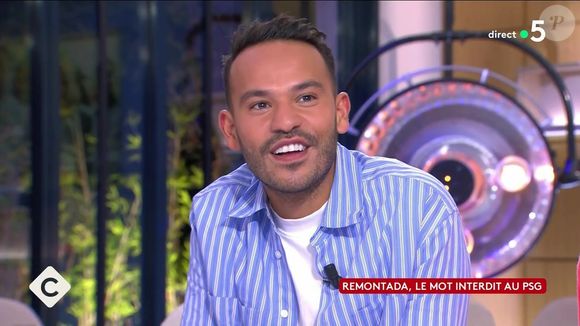 Mohamed Bouhafsi sur le plateau de "C à vous"