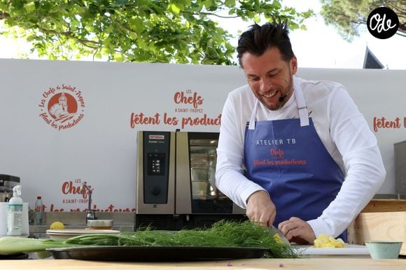 Norbert Tarayre - 19.20 - Hôtel Prince de Galles à Paris - 4ème édition "Les Chefs à Saint-Tropez fêtent les Producteurs" sur la place des Lices à Saint-Tropez le 4 mai 2024. © Jean-Marc Lhomer/Bestimage