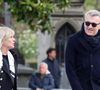 Il a rappelé son humour constant, même face à la maladie, et leur complicité.

Elisa Servier, Laurent Ruquier - Obsèques d'Isabelle Mergault à la Coupole du Père-Lachaise à Paris le 30 mars 2026. © Cyril Moreau - Dominique Jacovides / Bestimage