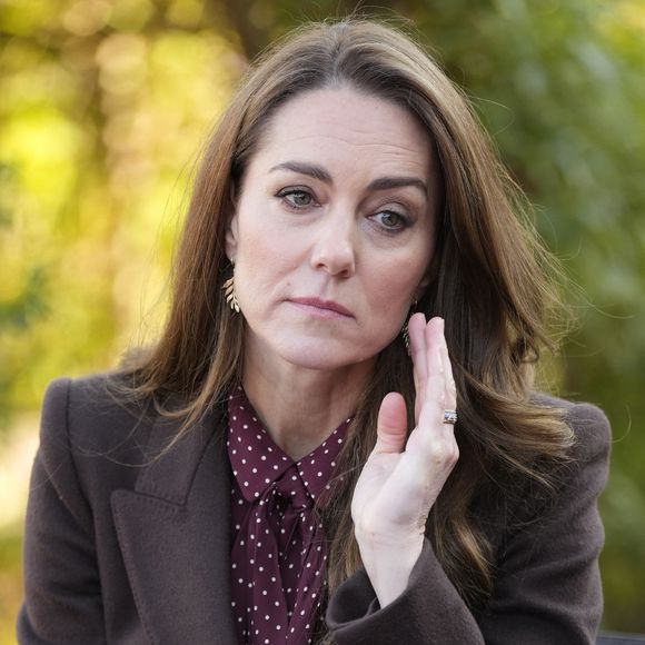 Catherine (Kate) Middleton, princesse de Galles, visite le centre communautaire de Southport pour rencontrer les familles des personnes prises dans l'attaque au couteau de Southport plus tôt cette année, à Southport, Merseyside, Royaume-Uni, le 10 octobre 2024. © Danny Lawson/WPA-Pool/Bestimage