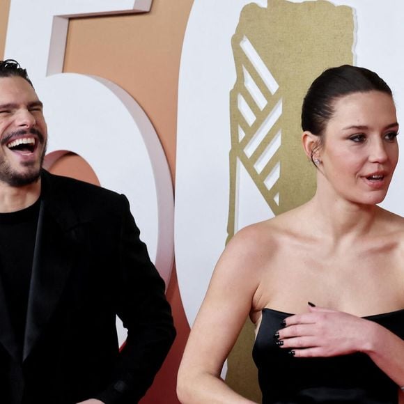François Civil, Adèle Exarchopoulos - Photocall de la 50ème édition de la cérémonie des César à l'Olympia à Paris, France, le 28 février 2025 © Dominique Jacovides - Olivier Borde / Bestimage