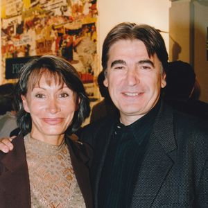 Serge Lama et son ex-femme Michèle Chauvier, le 24 septembre 1998. Crédit : Bestimage