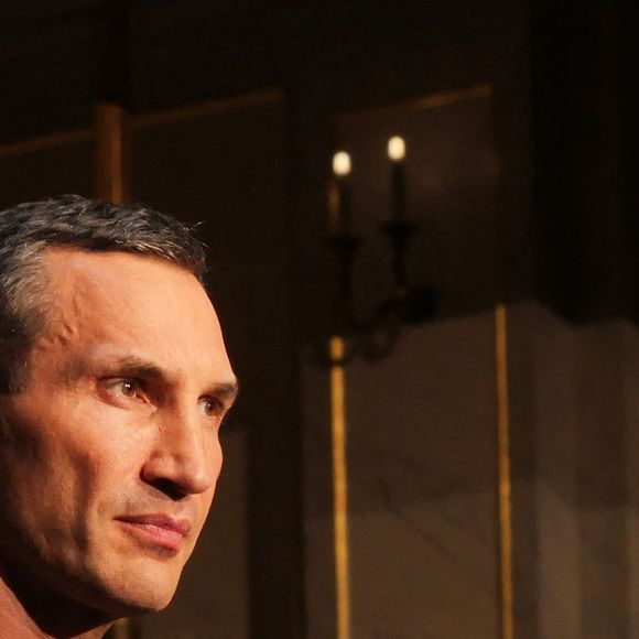 Wladimir Klitschko lors du gala d'opéra caritatif « REBUILD UKRAINE » au Konzerthaus am Gendarmenmarkt à Berlin, en Allemagne, le 19 avril 2024. Photo : XAMAX/dpa/ABACAPRESS.COM