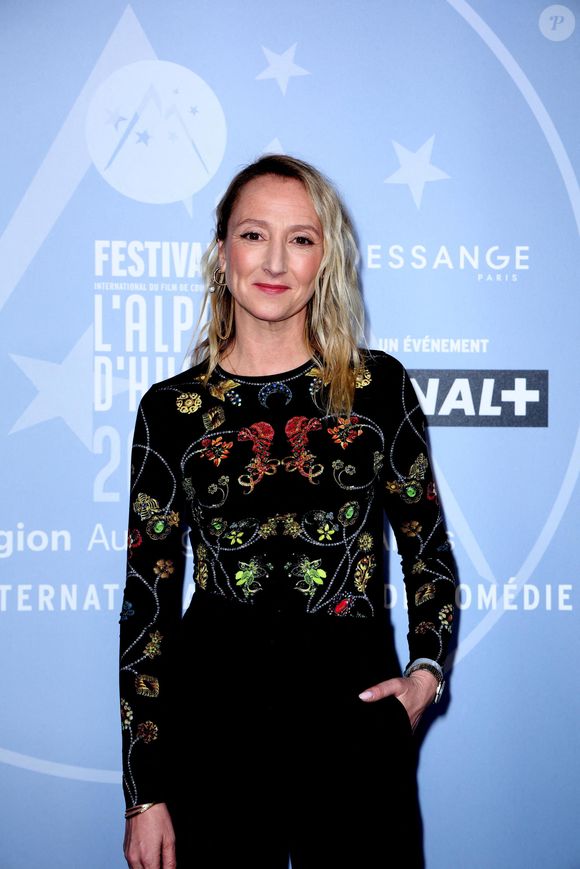 Audrey Lamy - Photocall lors de la 28ème édition du festival International du Film de Comédie à l'Alpe d'Huez le 14 janvier 2025. © Dominique Jacovides/Bestimage