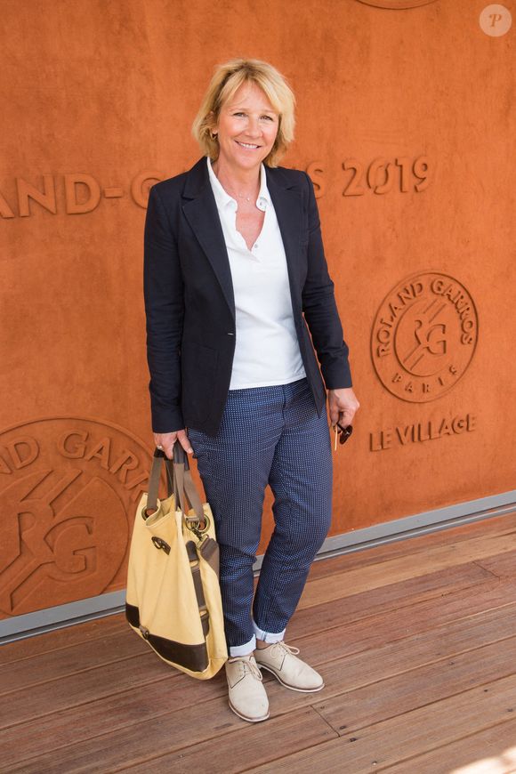 Ariane Massenet dans le Village pendant les Internationaux de France de Tennis à Roland-Garros le 28 mai 2019 à Paris, France. Photo Nasser Berzane/Abaca