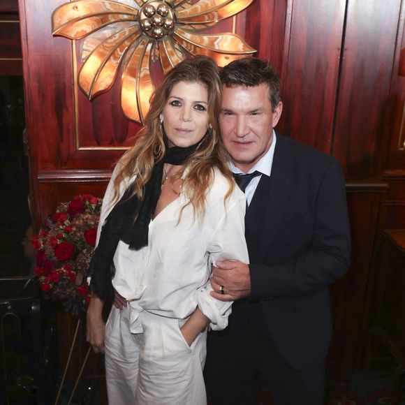 Benjamin Castaldi et sa femme Aurore lors de la soirée Omar Harfouch "Dîner chez Maxim's" à Paris le 9 octobre 2024.
© Perusseau / Tribeca / Bestimage