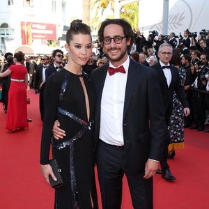 Thomas Hollande et sa compagne Emilie Broussouloux - Montée des marches de la cérémonie de clôture du 70ème Festival International du Film de Cannes. Le 28 mai 2017. © Borde-Jacovides-Moreau/Bestimage