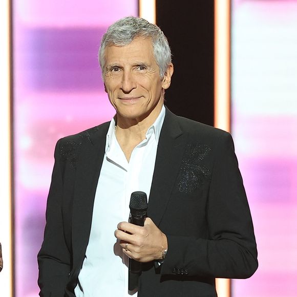 Nagui - Les personnalités se mobilisent lors de la 37ème édition du Téléthon sur le plateau de France 2, avec pour parrain Vianney. Le 8 décembre 2023. 
© Coadic Guirec / Bestimage
