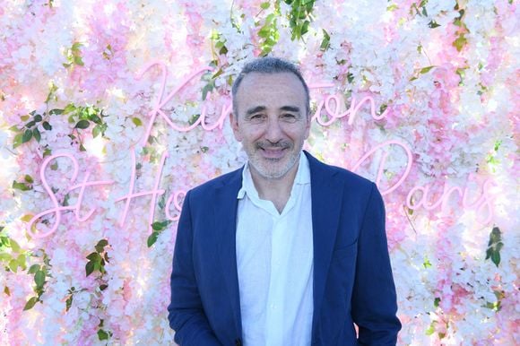 Exclusif - Élie Semoun - Le rooftop du Kimpton St Honoré Paris accueille tous les dimanches "Fifi & Charles" (les chefs Philippine Jaillet et Charles Neyers). 
Le 9 avril 2025.

© Rachid Bellak / Bestimage