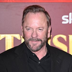 Kiefer Sutherland - Londres, ROYAUME-UNI Des célébrités assistent à la première mondiale de 'Tinsel Town' au Vue Leicester Square, Londres. Backgrid UK/ Bestimage