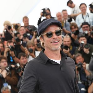 Brad Pitt - Photocall du film "Once upon a time in Hollywood" lors du 72ème festival du film de Cannes le 22 mai 2019. © Jacovides-Moreau/Bestimage