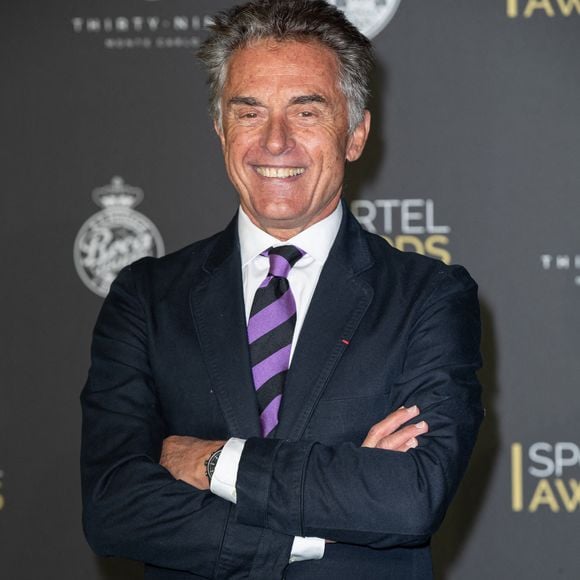 Gerard Holtz participe au Gala des Sportel Awards qui se tient au Grimaldi Forum le 27 octobre 2020 à Monaco. Photo par Marco Piovanotto/ABACAPRESS.COM