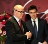 Il a notamment déclaré : "J'ai depuis longtemps un intérêt particulier pour l'épopée napoléonienne."
Le prince Albert II de Monaco et Louis Ducruet lors de l'inauguration de l'exposition "Monaco et les Napoléon(s) - Destins croisés", au Grimaldi Forum à Monaco, le 10 juillet 2025.
Photo : Bruno Bebert / Bestimage