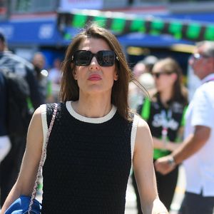 Charlotte Casiraghi - Célébrités lors du Grand Prix de Formule 1 (F1) Tag Heuer de Monaco le 25 mai 2025. © Lionel Urman/Bestimage