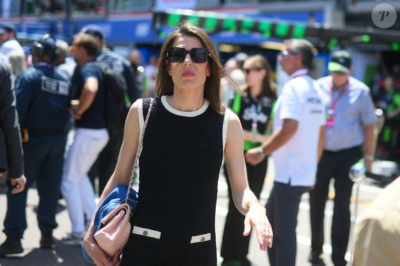 Charlotte Casiraghi - Célébrités lors du Grand Prix de Formule 1 (F1) Tag Heuer de Monaco le 25 mai 2025. © Lionel Urman/Bestimage