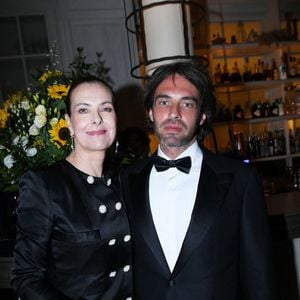 Exclusif - Carole Bouquet et son fils Louis Giacobetti - Soirée du film "Megalopolis" à la Petite Maison Cannes lors du 77ème Festival International du Film de Cannes le 16 mai 2024. © Rachid Bellak/Bestimage No Web - Belgique et Suisse