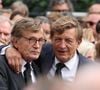 Ses enfants étaient présents pour saluer la mémoire de leur père.

Christian et Emmanuel Altmayer - Sorties des obsèques de Nicolas Altmayer en l'église Saint-Germain-des-Prés à Paris le 31 aout 2026. © Dominique Jacovides-Cyril Moreau/Bestimage