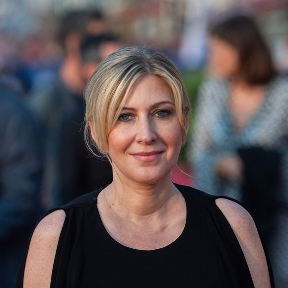 Amanda Sthers sur le tapis rouge à l'occasion de la 37e édition du Festival du film de Cabourg, à Cabourg, en France, le 16 juin 2023. Photo : Aurore Marechal/ABACAPRESS.COM