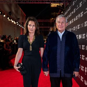 L'homme d'affaires marocain Richard Attias et son épouse Cecilia foulent le tapis rouge à leur arrivée à la cérémonie d'ouverture du 1er Festival du film de la mer Rouge, à Jeddah, en Arabie saoudite, le 6 décembre 2021. Photo by Balkis Press/ABACAPRESS.COM