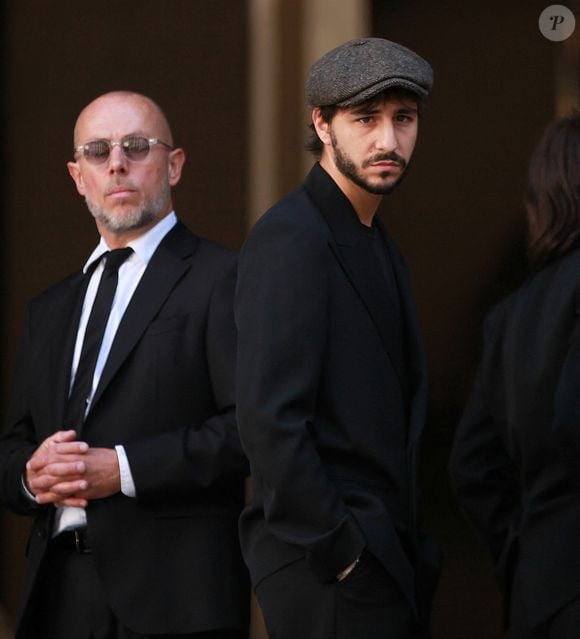 Ben Attal - Sorties des obsèques de Jane Birkin en l'église Saint-Roch à Paris. Le 24 juillet 2023
© Jonathan Rebboah / Panoramic / Bestimage