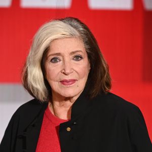Exclusif - Françoise Fabian - Enregistrement de l'émission "Vivement dimanche" au studio Rive Gauche à Paris, présentée par M.Drucker et diffusée le 24 novembre 2024 sur France 3. © Guillaume Gaffiot / Bestimage